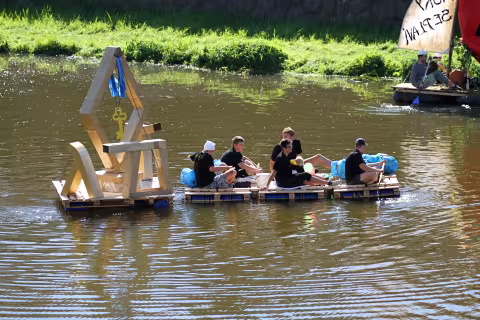 Netradiční plavba po Radbuze
