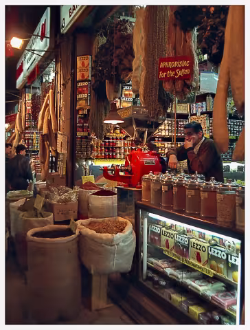 Istanbul -vonný bazár